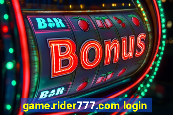 game.rider777.com login